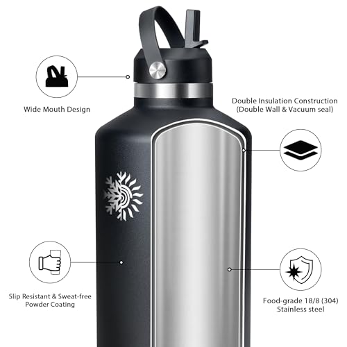 128oz Insulated Water Bottle