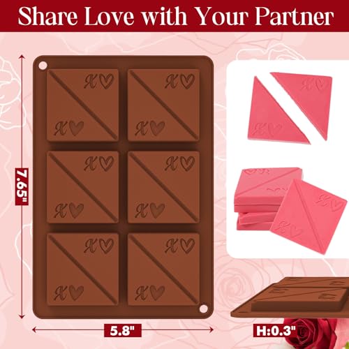 Square Break Apart Chocolate Mold
