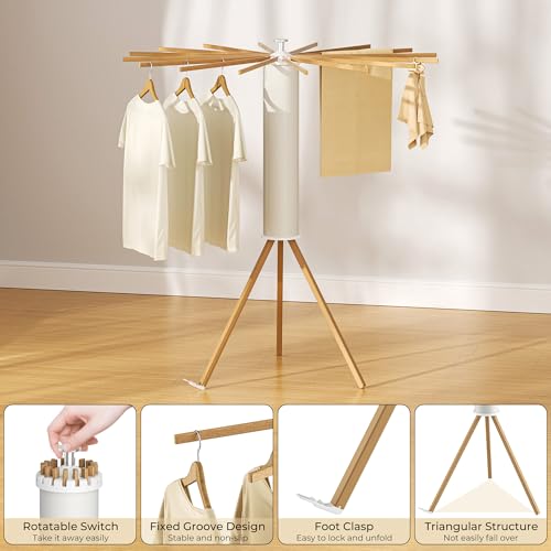 Tripod Clothes Drying Rack