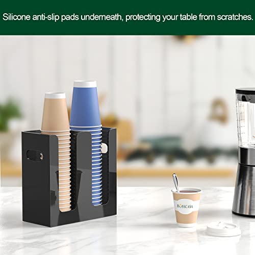 Disposable Coffee Cup Dispenser with Handles
