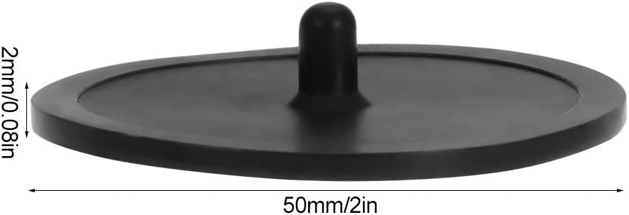 Blind Filter, Coffee Pad Backflush Disk Rubber Backflush Filter Espresso Machine Rubber Backflush Disk Coffee Machine Parts for Espresso Machines Coffee Machines, Black