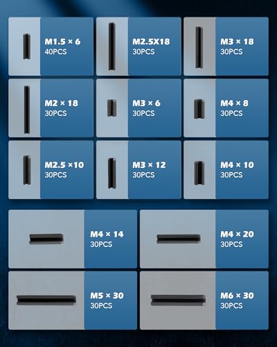 400pc Roll Pin Set (400 Count)