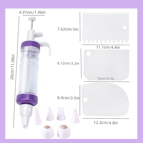 Dessert Decorating Syringe Set