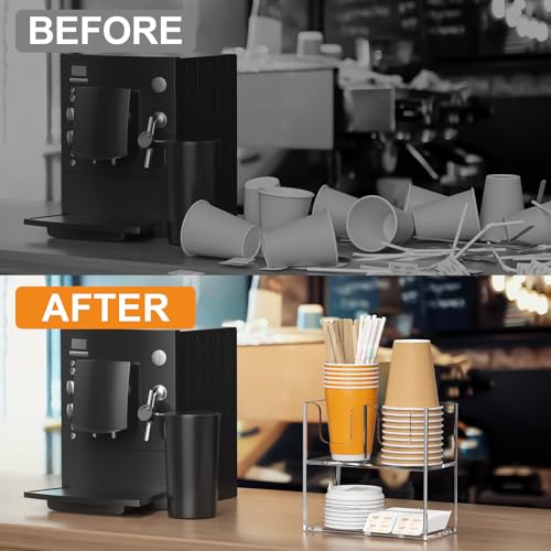 3 Compartment Cup Holder for Countertop