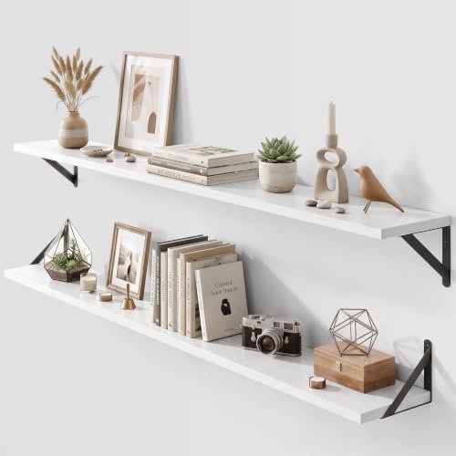 Wall Mounted Floating Shelves Set of 2 (2 Count)