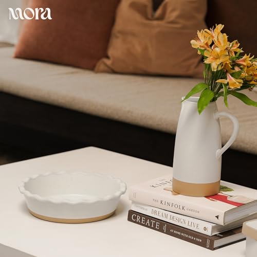 Mora Ceramic Pie Pan for Baking (30 Count)