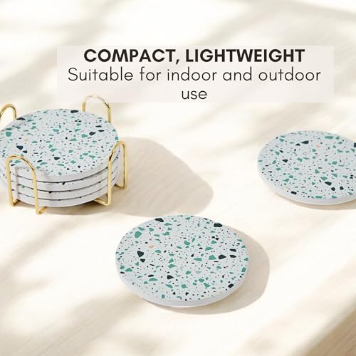 Terrazzo Coasters Set of 6 (6 Count)