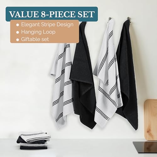 Kitchen Towel Set 8 Pc (8 Count)