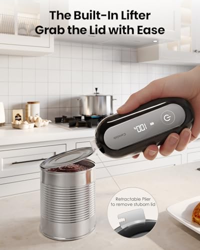 Retro Rechargeable Electric Can Opener