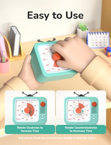Visual Timer for Kids with Pause