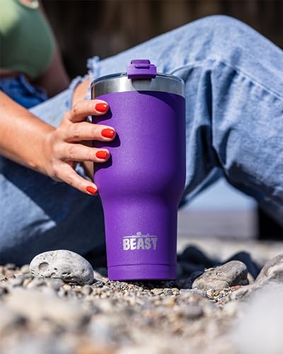 Beast 40 oz Tumbler Stainless Steel Vacuum Insulated Coffee Ice Cup Double Wall Travel Flask