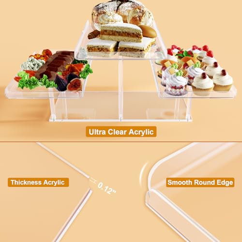 3 Tier Serving Tray for Entertaining