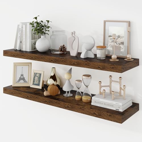 36 Inch Floating Shelves (2 Count)