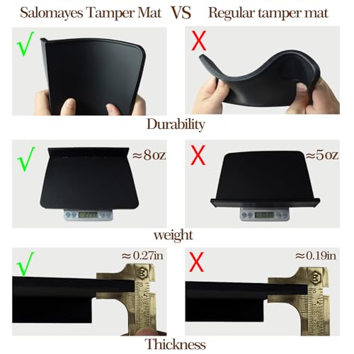 Compact Espresso Tamping Mat