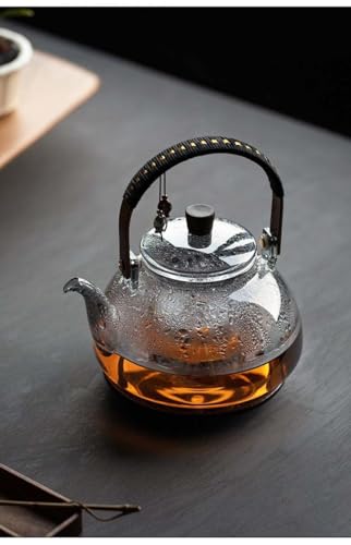 Japanese Style 950ml Glass Teapot with Removable Infuser