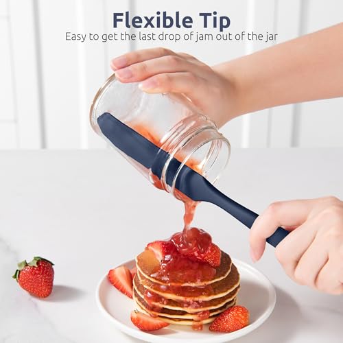 Skinny Silicone Jar Spatula Scraper