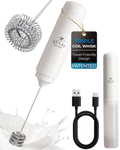 Rechargeable Milk Frother Handheld
