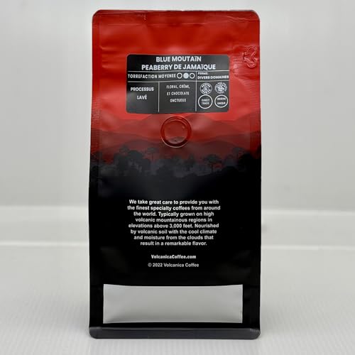 Jamaica Blue Mountain Peaberry Coffee (16 Ounce)