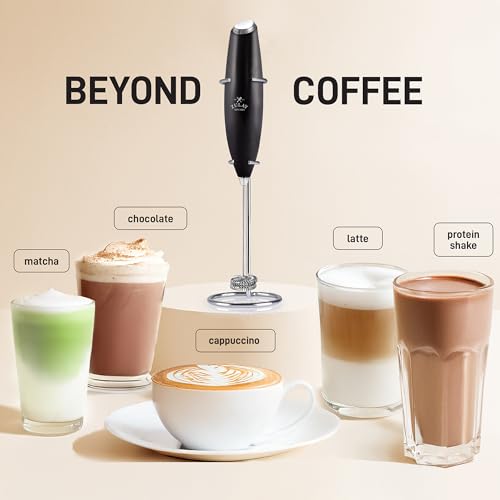 Powerful Milk Frother Wand With Duracell Batteries