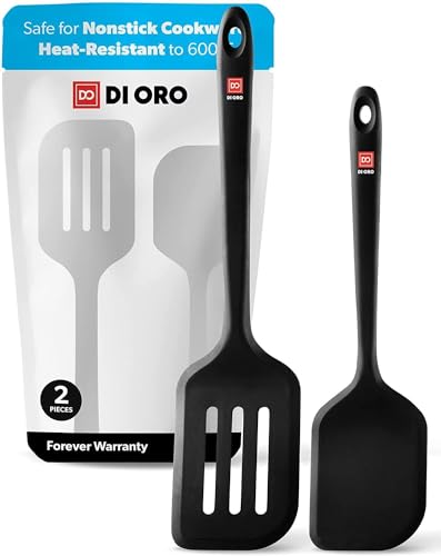 DI ORO Silicone Turner Spatula Set