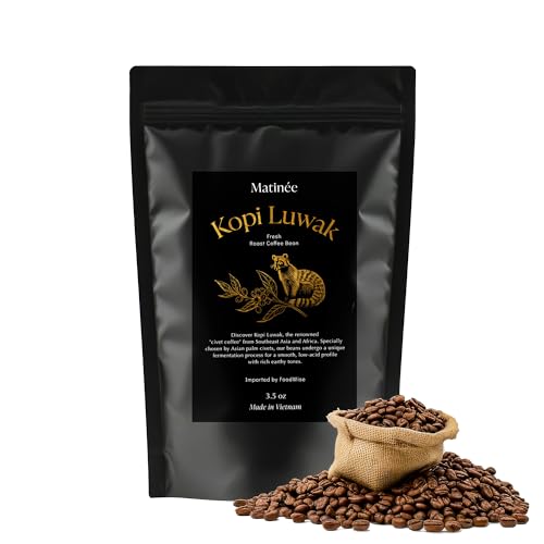 Wild Kopi Luwak Coffee Whole Beans (3.5 Ounce)
