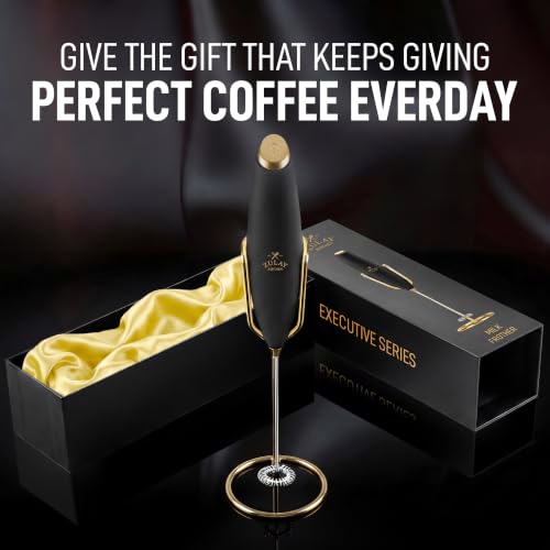 Powerful Milk Frother Wand With Duracell Batteries