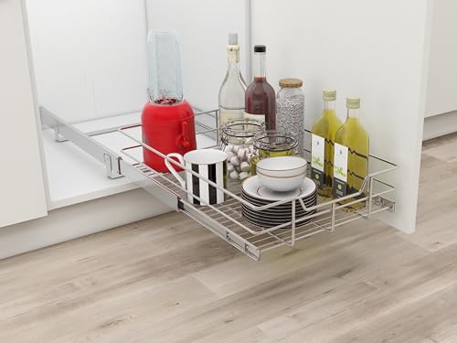Pull Out Cabinet Organizer 15" W X 17" D