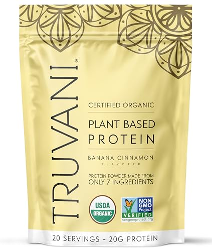 Organic Plant Based Protein Powder (20 Ounce)