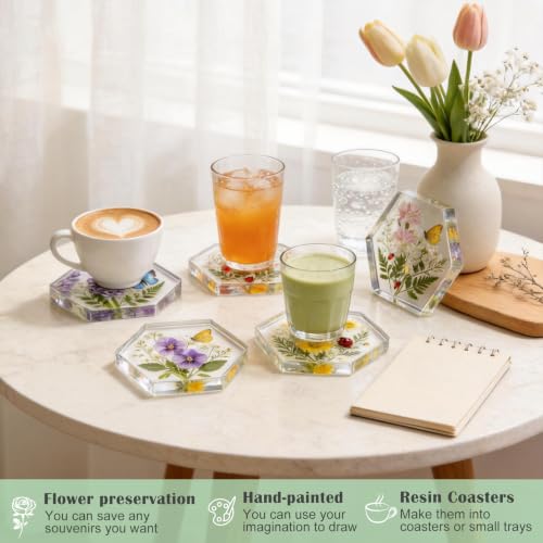Deep Coaster Resin Molds Silicone