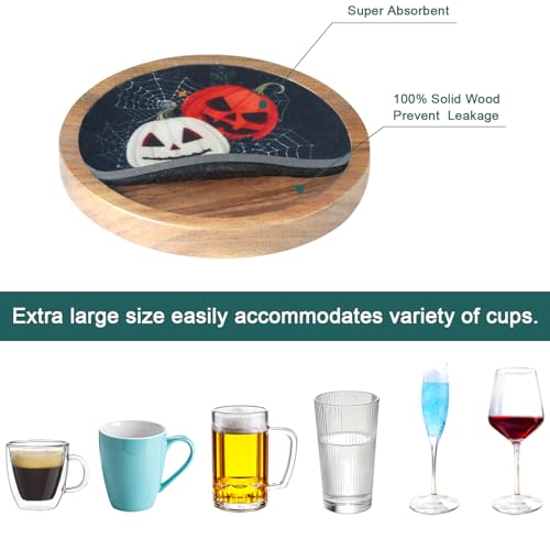 Halloween Coasters Set of 6