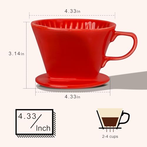 Handmade Pour Over Ceramic Coffee Dripper