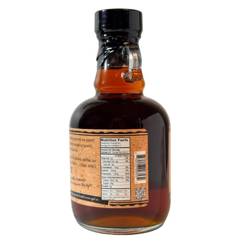 Vermont Bourbon Barrel Aged Maple Syrup (8.45 Fl Oz)
