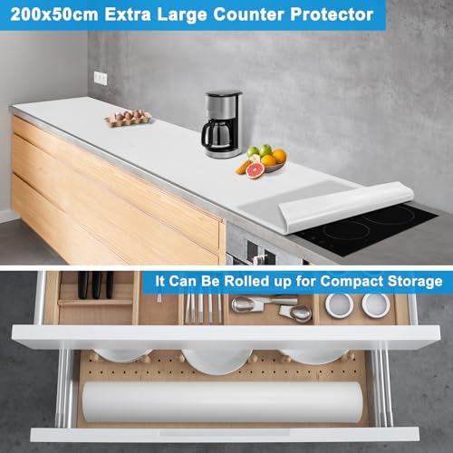 Extra Large Silicone Mat 78.74”x19.69”x0.08”