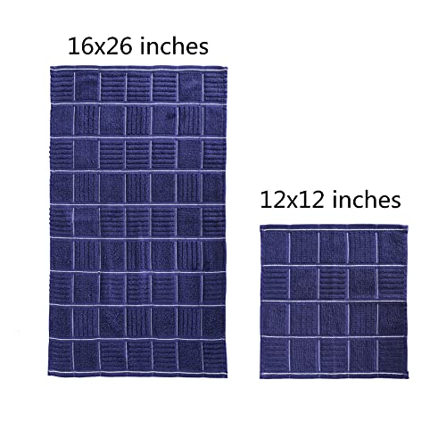 Kitchen Towels and Dishcloths Set (8 Count)