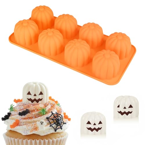 Halloween Pumpkin Silicone Mold for Chocolate