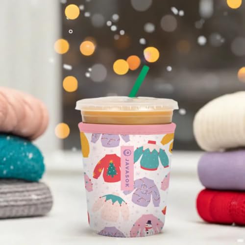 JavaSok Iced Coffee & Cold Soda Insulated Neoprene Cup Sleeve