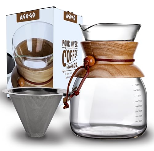 Glass Pour Over Coffee Maker