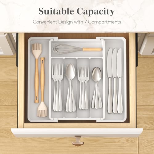 Expandable Silverware Drawer Organizer