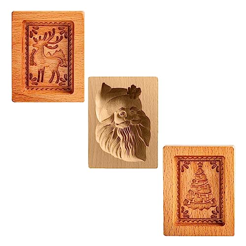 Wooden Cookie Biscuit Mold