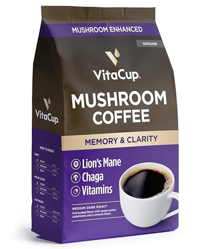 Mushroom Ground Coffee (20 Ounce)