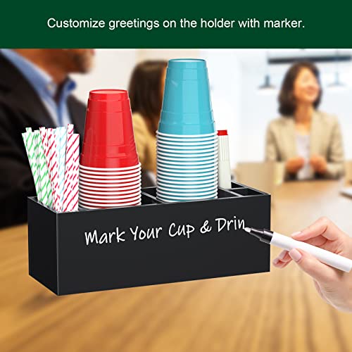 Double Cup Holder with Marker Slot