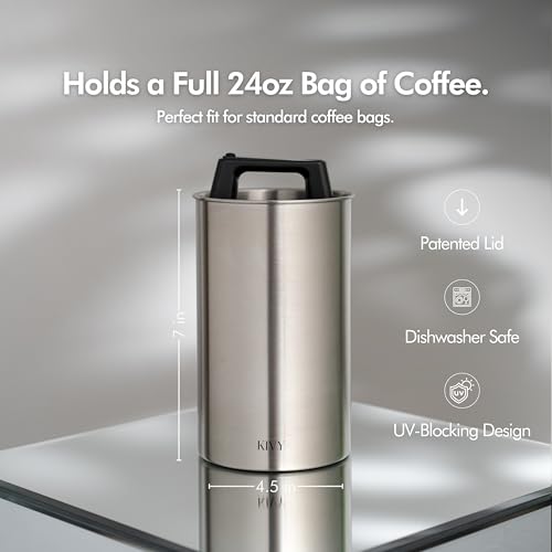 Vacuum Coffee Canister
