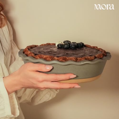 Mora Ceramic Pie Pan for Baking (30 Count)