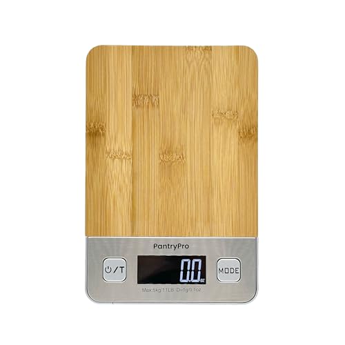 Bamboo Platform Digital Kitchen Scale