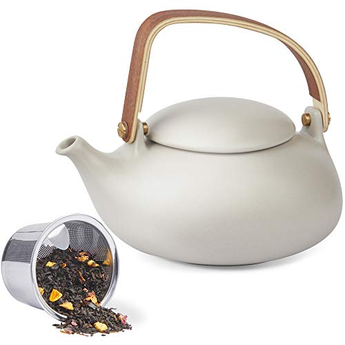 Ceramic Teapot with Infuser