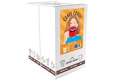 Flavored Coffee Pods Sampler (40 Count)