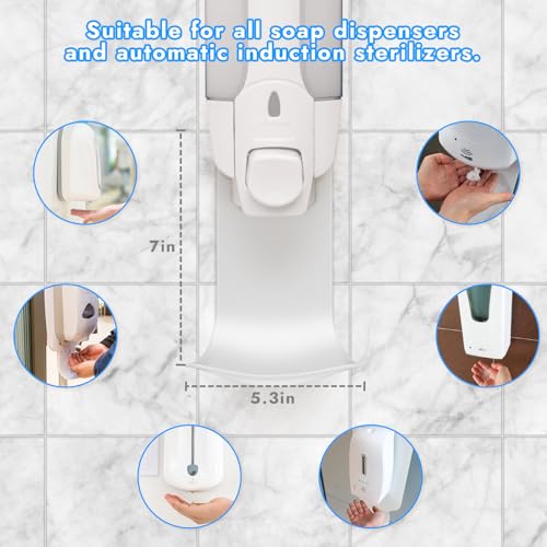Dispenser Drip Tray Wall Mount Soap Dispenser Bracket