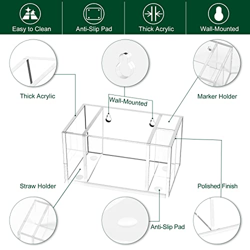 Cup Holder with Slot Mark Your Cup