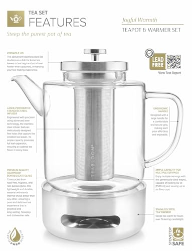 Joyful Warmth Teapot with Tea Warmer