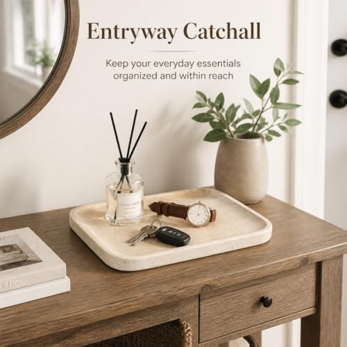Romano Travertine Tray